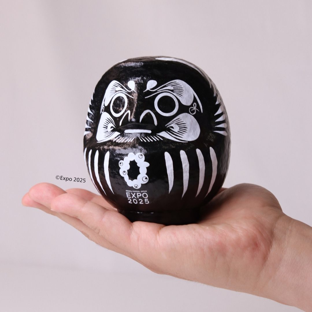 EXPO2025 公式ロゴ 高崎だるま 黒 【販売終了】 | 47CLUB – 名産・特産