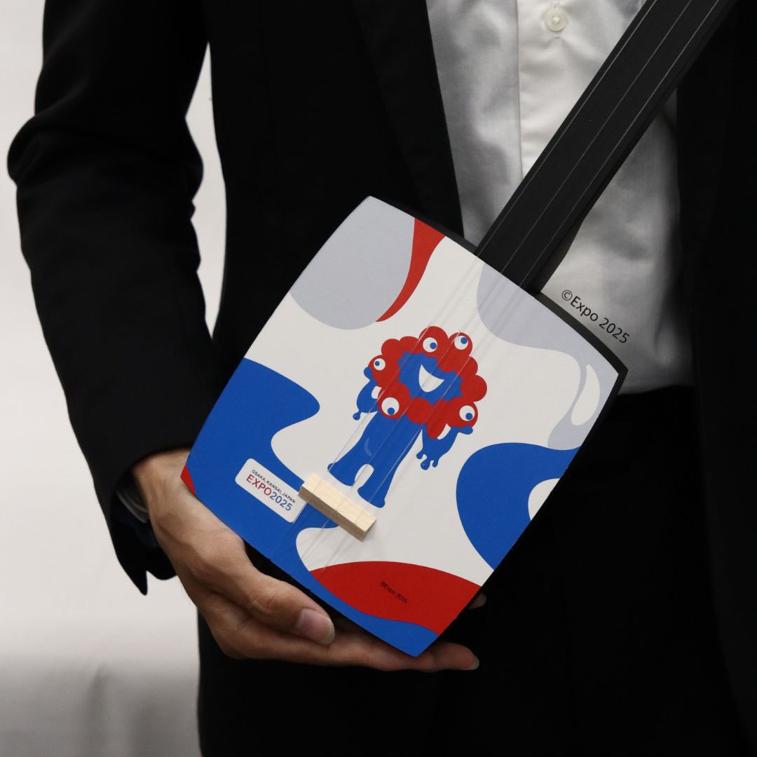 【万博】★コールセンター専用★EXPO2025 ミャクミャク  東京三味線 小じゃみちんとん YNC/016