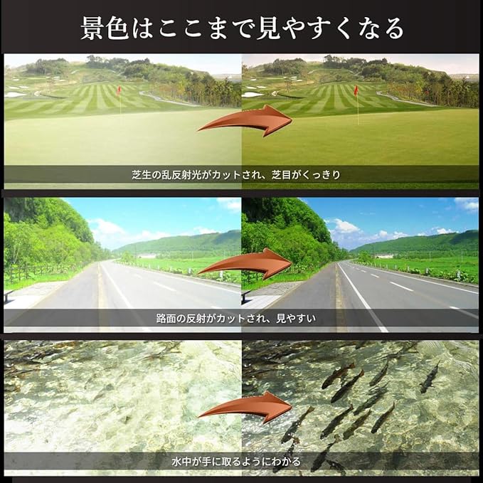 【進化したお洒落すぎるオーバーサングラス】視界が広くなってより多くのメガネに対応 AF-OS13