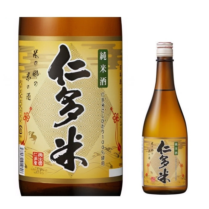 【蔵元直送！】仁多米コシヒカリ 純米酒 720ml 日本酒 純米 純米酒 仁多米コシヒカリ 辛口 清酒 食中酒 冷酒 ぬる燗 熱燗
