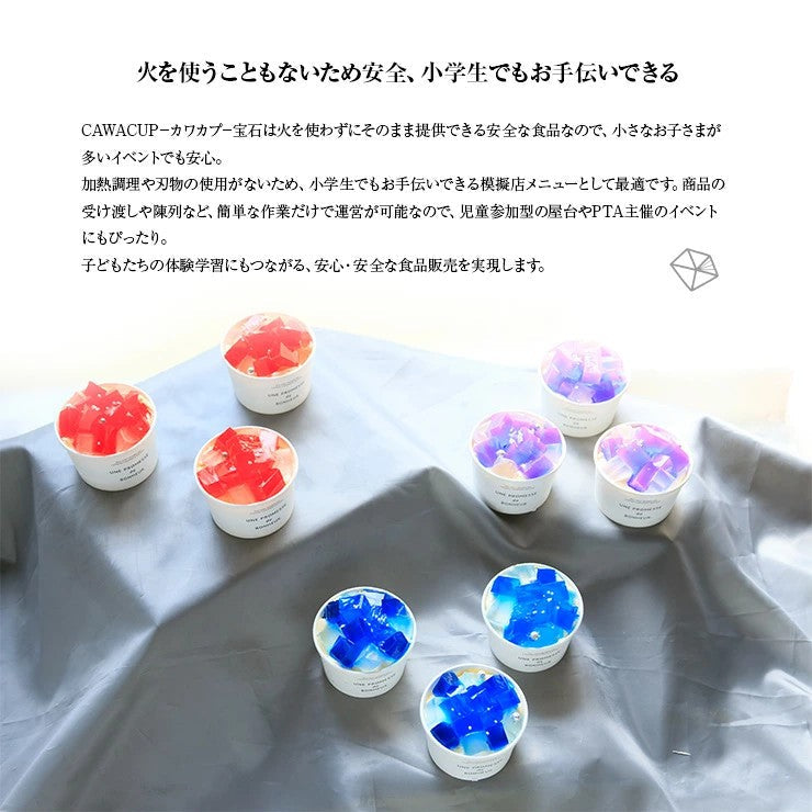 完成品 個包装済み 業務用 宝石 チーズケーキ ケーキ 宝石菓 食べる宝石 ジュエル かわいい 学園祭 学祭 屋台 冷凍 模擬店 文化祭 お祭り  高校 大学 小学校 保育園 夏祭り 秋祭り 食品 自然解凍 食べ物 調理無し そのまま出せる 景品 子供 インスタ映え