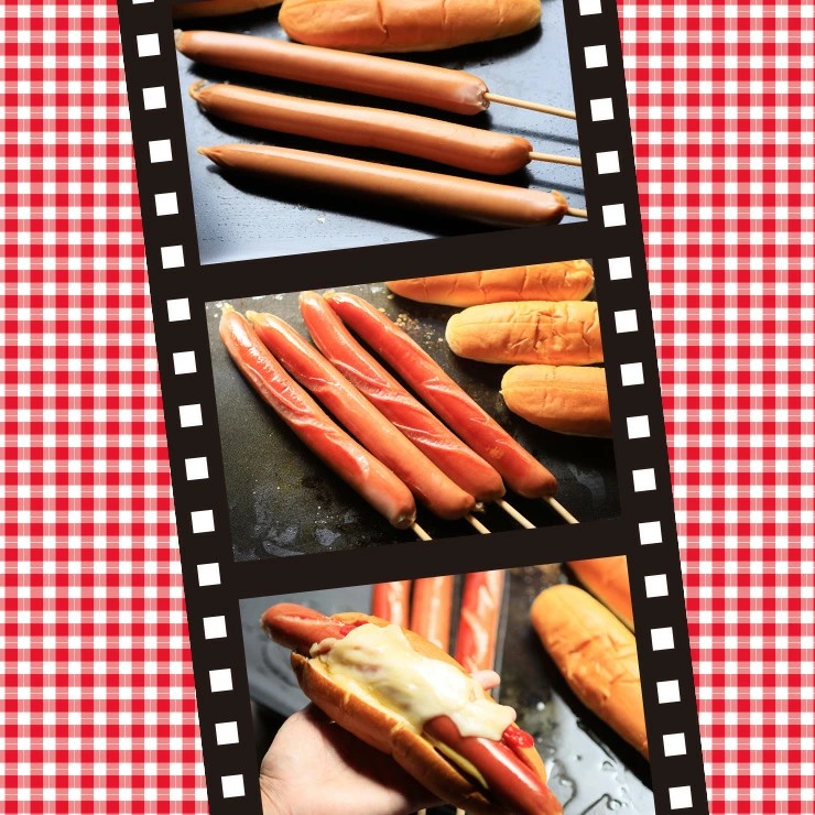 でかい 長いフランクフルト ソーセージ 140g 加熱済み 業務用 文化祭 学園祭 学祭 高校 大学 保育園 小学校 夏祭り 秋祭り 模擬店 バザー 屋台 イベント 食材メニュー 食べ物  食品 露店 出店 問屋 卸 食品 送料無料 国内製造 国産 冷凍 湯煎