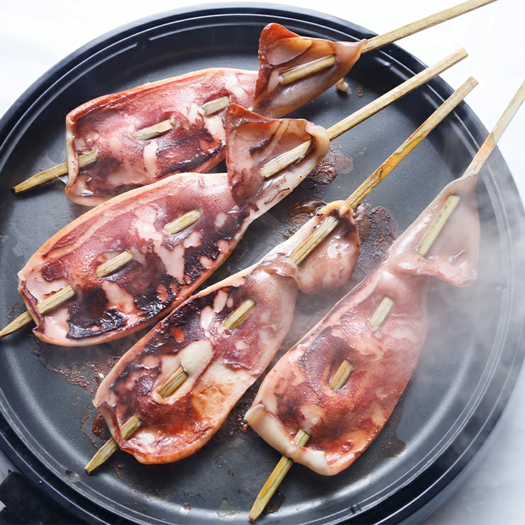 イカ焼き イカ串 イカの姿焼き 屋台 冷凍 模擬店