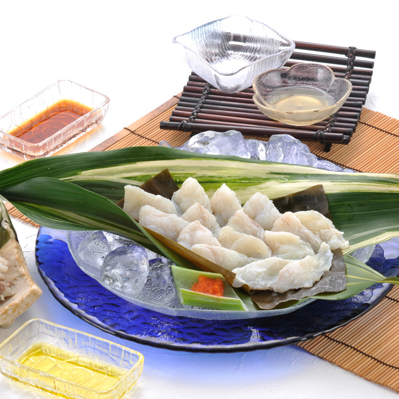 山口県萩産活〆まふく昆布霜降り刺身（3人前）「送料込」