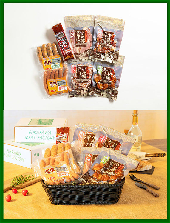 （2025冬ギフト5％OFF）《お得！送料込み価格※一部地域を除く》小樽の老舗肉屋燻製ミート7種盛り