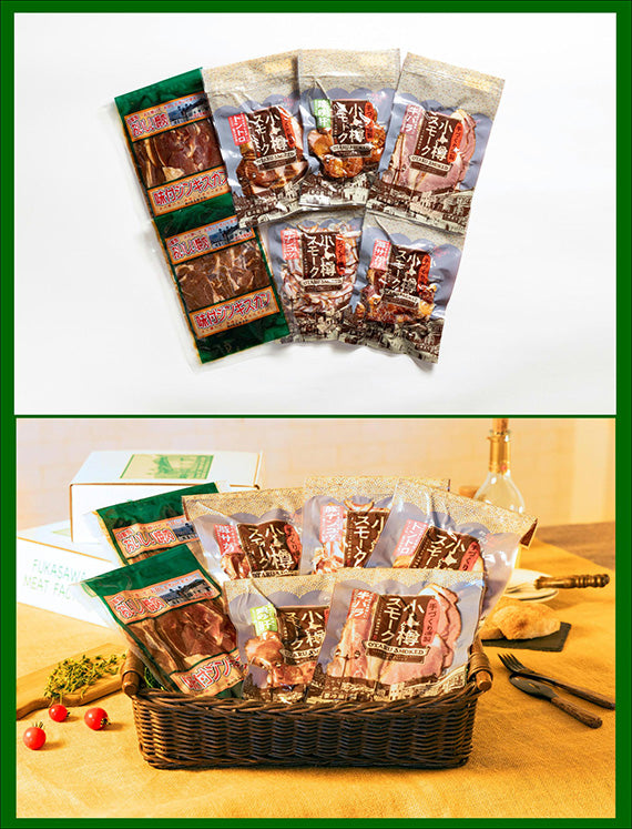 （2025冬ギフト5％OFF）《お得！送料込み価格※一部地域を除く》小樽の老舗肉屋燻製ジンギスカン7種盛り