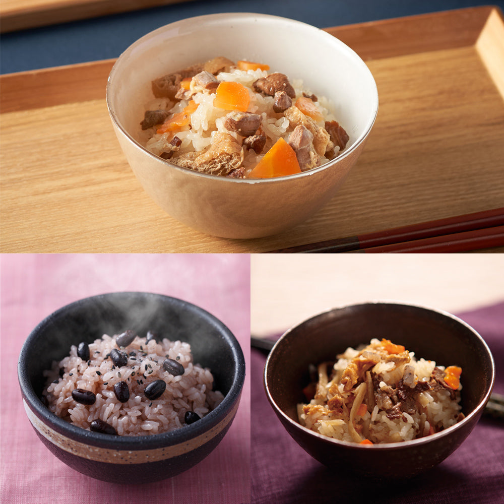 ★送料無料【選べる おこわ7daysセット】名古屋コーチン、飛騨牛、お赤飯、季節のおこわの中からお好きなおこわ7袋