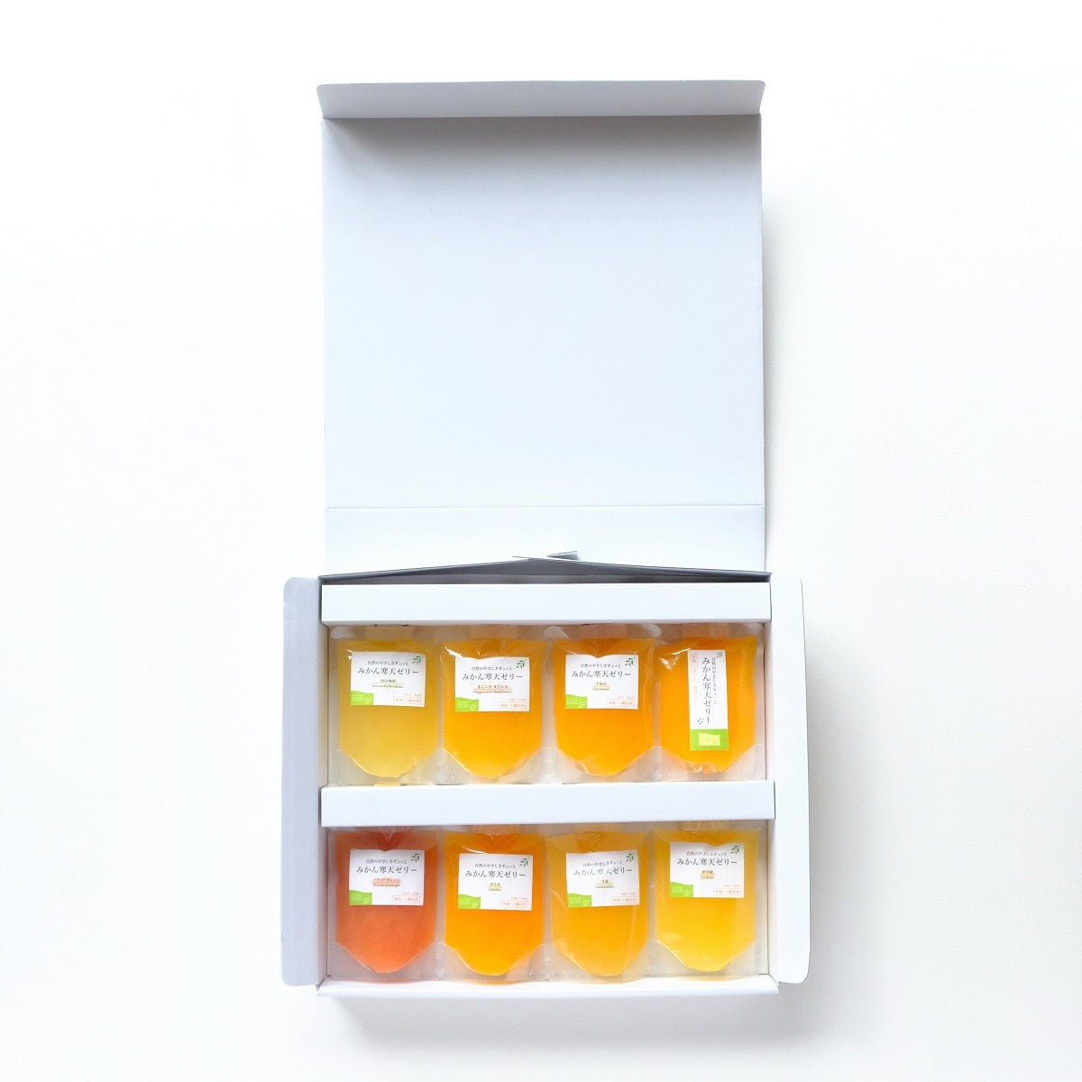 みかん寒天ゼリー・みかんジュース 贈答用箱入り ギフトセット