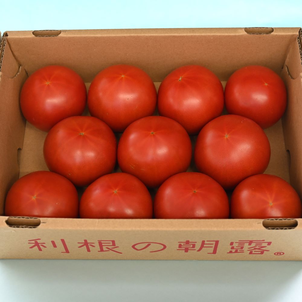 【送料込み】ぜいたくトマト 利根の朝露　1kg（8~11個）