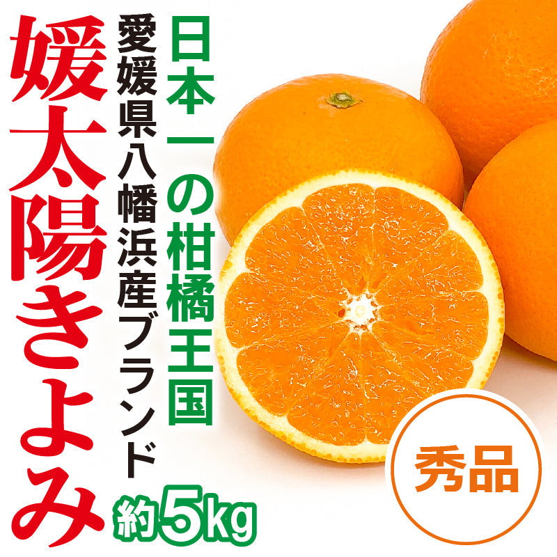 ※今季販売終了※【送料無料】愛媛県産「きよみ」‐媛太陽きよみ-〈秀品〉約5kg