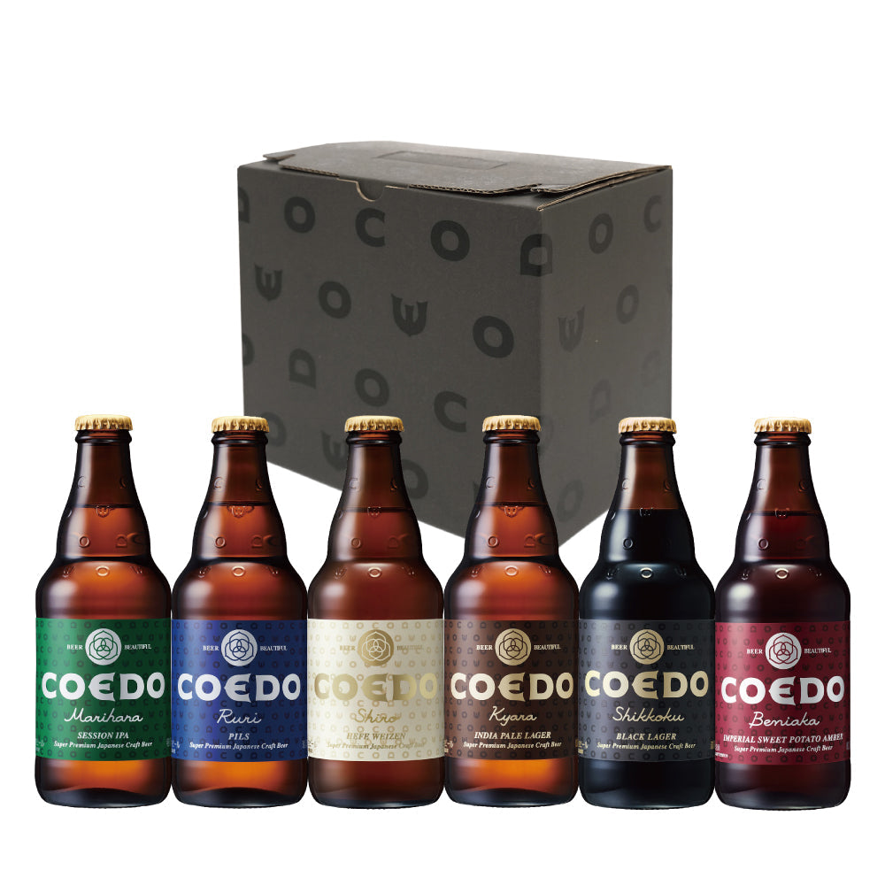 COEDO６種類のビールの詰め合わせ　送料込・税込