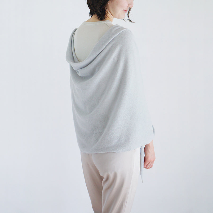 UTO 岩手産カシミヤ100%ニット ～透けるほど薄い～ スロンティングストール（155cm×65cm）【カラー6色 送料無料 高級ギフト 贈り物 プレゼント レディース 洗える/育てるカシミヤ】