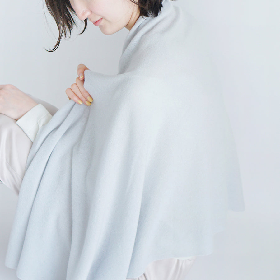 UTO 岩手産カシミヤ100%ニット ～透けるほど薄い～ スロンティングストール（155cm×65cm）【カラー6色 送料無料 高級ギフト 贈り物 プレゼント レディース 洗える/育てるカシミヤ】