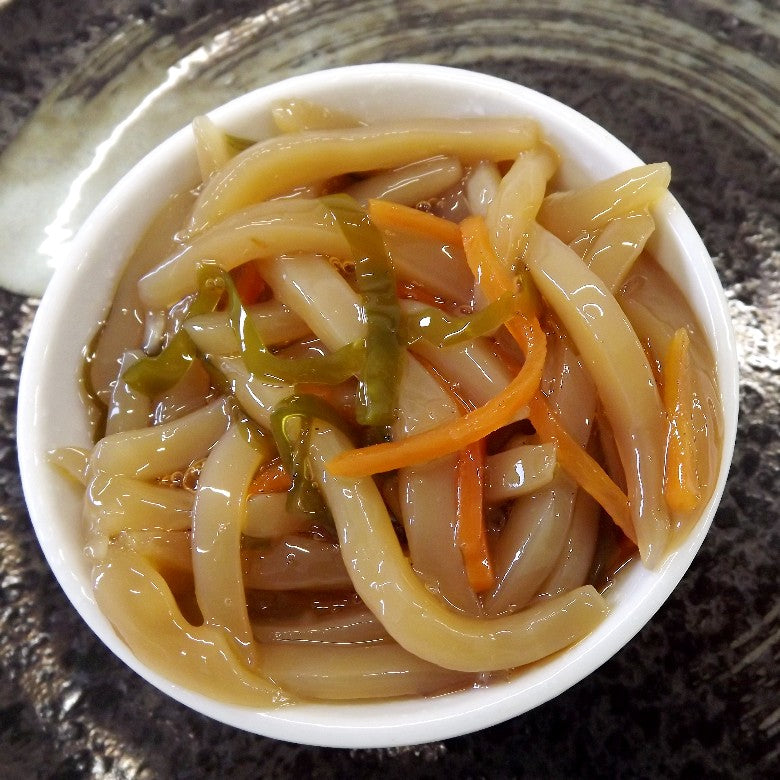 【新商品】いか刺し松前漬180ｇ＜刺身いかを松前漬けダレで調味しました＞居酒屋で大人気です！
