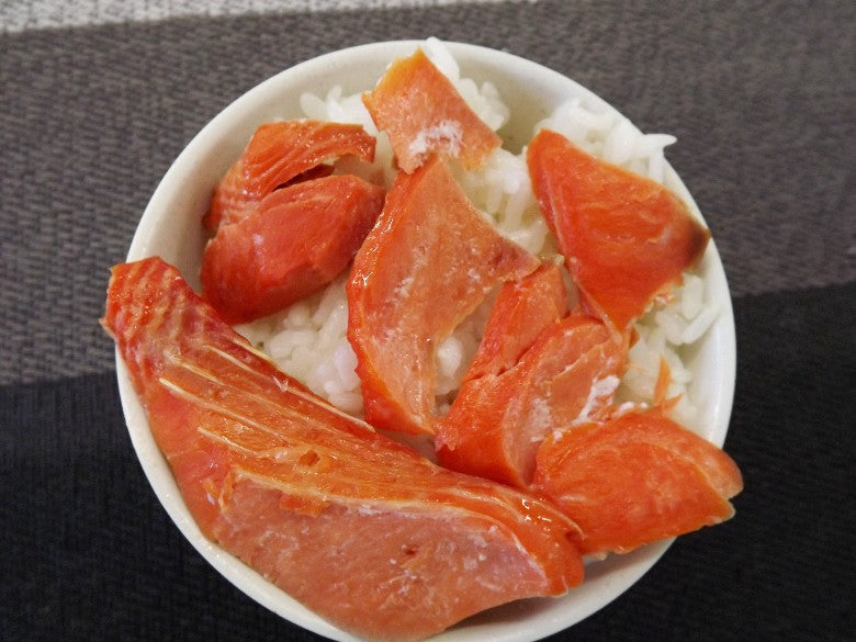 【送料無料】『刺身ほたて400g 30玉』と『高級 定温熟成 紅鮭』セット【日頃のおかずに！お弁当に！】