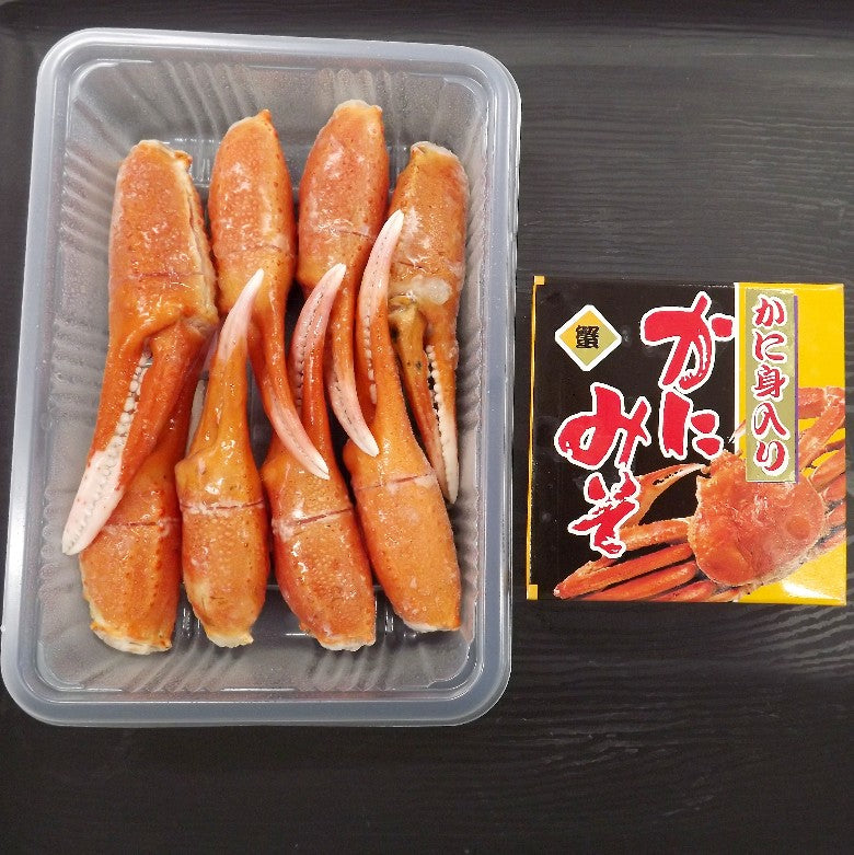 【同梱におすすめ！味見にも】「紅ずわいがにつめ・かにみそ」セット！そのままおつまみでも美味！かにみそが新しくなりました※かにみそパスタをご自宅で※野菜サラダに！