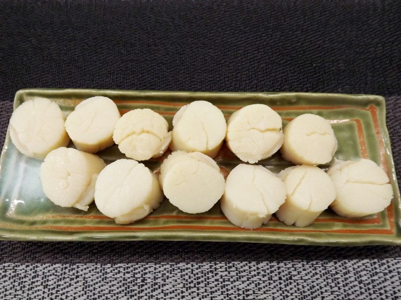 【送料無料】ワンランク上の「刺身ほたて 22玉」と極みハーフボイル熟成させた「ソフトほたて貝柱12玉」セット！