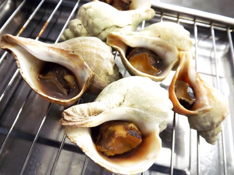 【あわびのような味と食感の新商品】「浜焼き＆お刺身用つぶ貝」セット！★非可食部のアブラは下処理にて取り除いております★ホタテと一緒に生息しているつぶです★週末のBBQに！