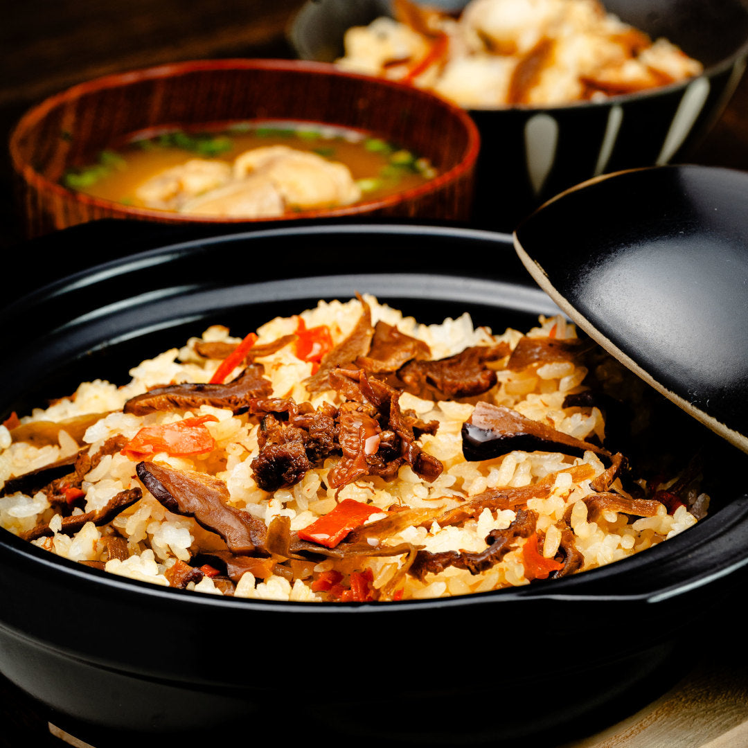 青森県産ほたてでご飯をおいしく！ 混ぜご飯の素(2合用)＆貝焼きみその素(2人前)各1袋