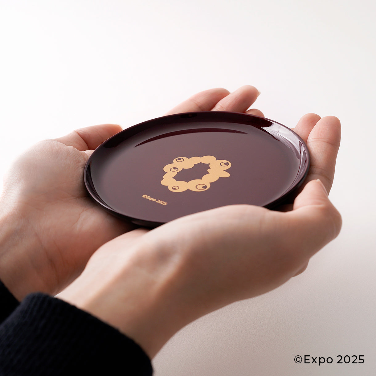 EXPO2025 公式ロゴ 玉虫塗 コースター | 47CLUB – 名産・特産品・ご