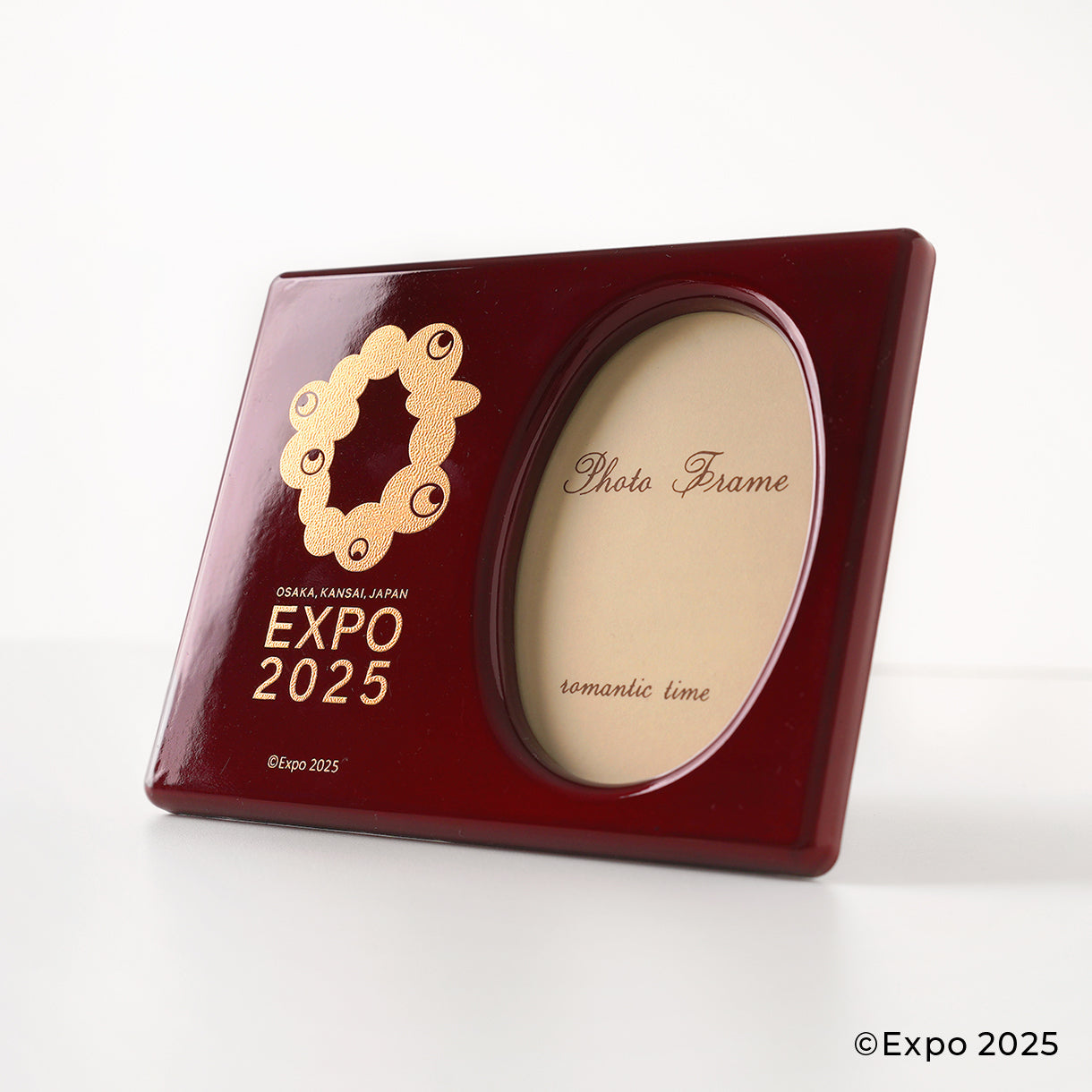 EXPO2025 公式ロゴ 玉虫塗 フォトスタンド | 47CLUB – 名産・特産品