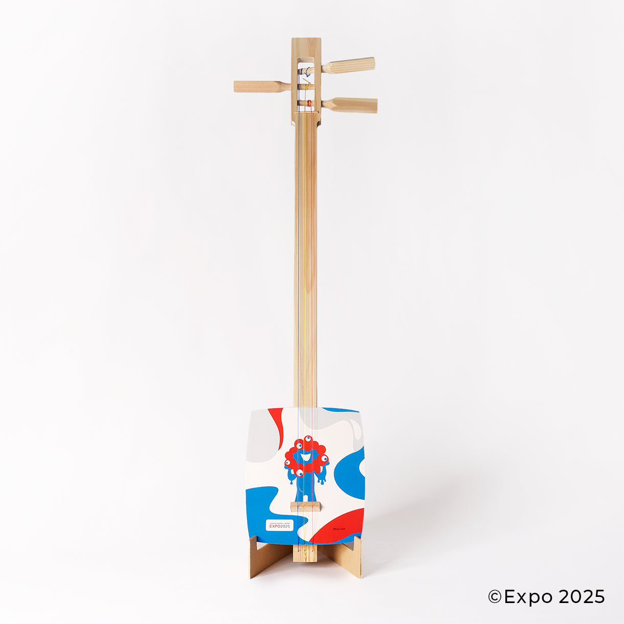 組み立てて楽しい！EXPO2025 ミャクミャク 東京三味線 小じゃ