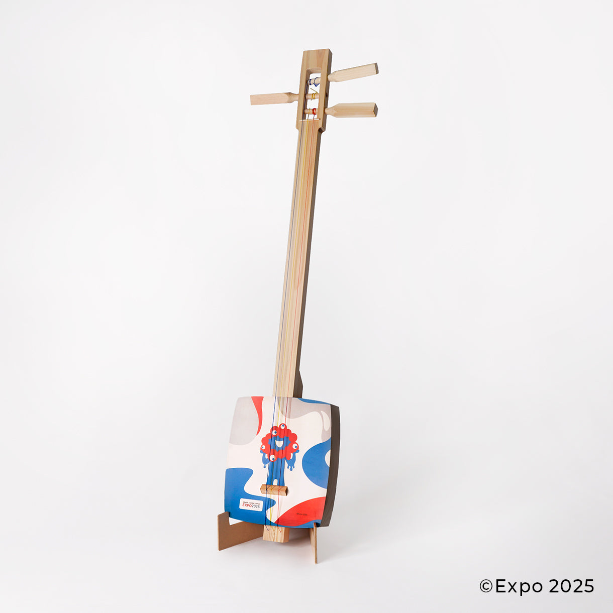 組み立てて楽しい！EXPO2025 ミャクミャク 東京三味線 小じゃ