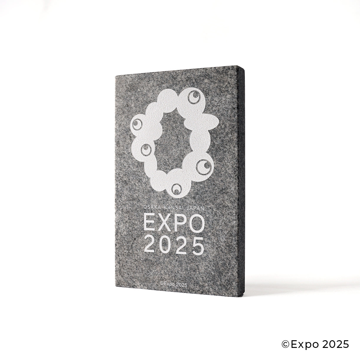 EXPO2025 公式ロゴ  庵治産地石製品 プレート