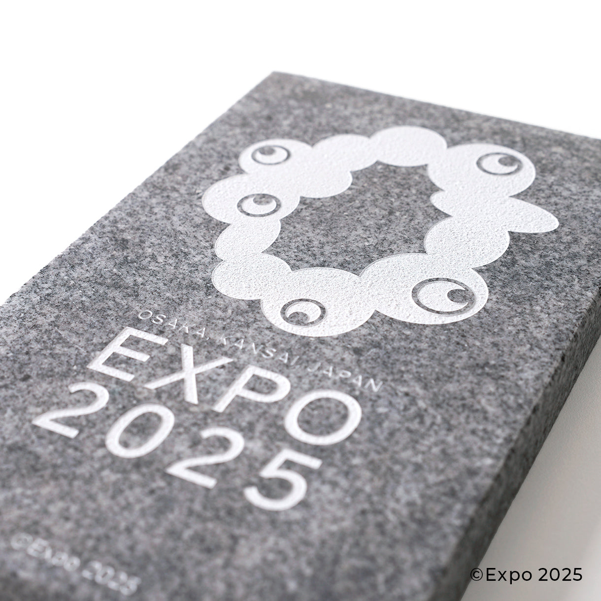 EXPO2025 公式ロゴ  庵治産地石製品 プレート