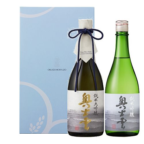 【蔵元直送！】奥出雲 純米大吟醸酒 720ml ＆ 奥出雲 純米吟醸酒 720ml セット