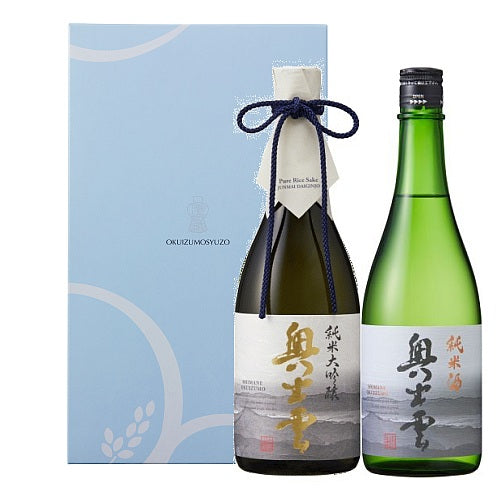 【蔵元直送！】奥出雲 純米大吟醸酒 720ml ＆ 奥出雲 純米酒 720ml セット
