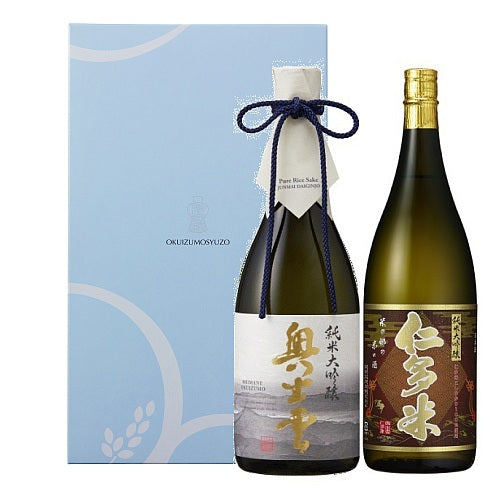 【蔵元直送！】奥出雲 純米大吟醸酒 720ml ＆ 仁多米コシヒカリ 純米大吟醸酒 720ml セット