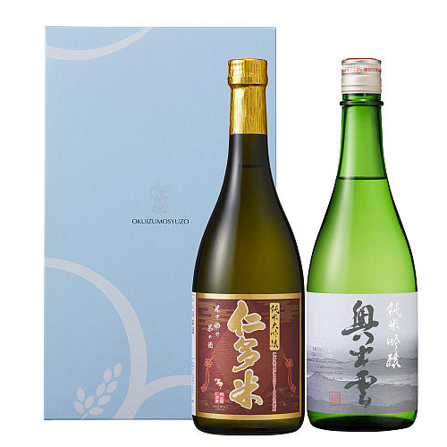 【蔵元直送！】奥出雲 純米吟醸酒 720ml ＆ 仁多米コシヒカリ 純米大吟醸酒 720ml セット