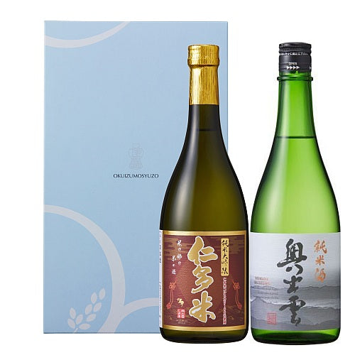 【蔵元直送！】奥出雲 純米酒 720ml ＆ 仁多米コシヒカリ 純米大吟醸酒 720ml セット