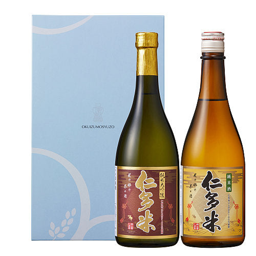 【蔵元直送！】仁多米コシヒカリ 純米大吟醸酒 720ml ＆ 仁多米コシヒカリ 純米酒 720ml セット