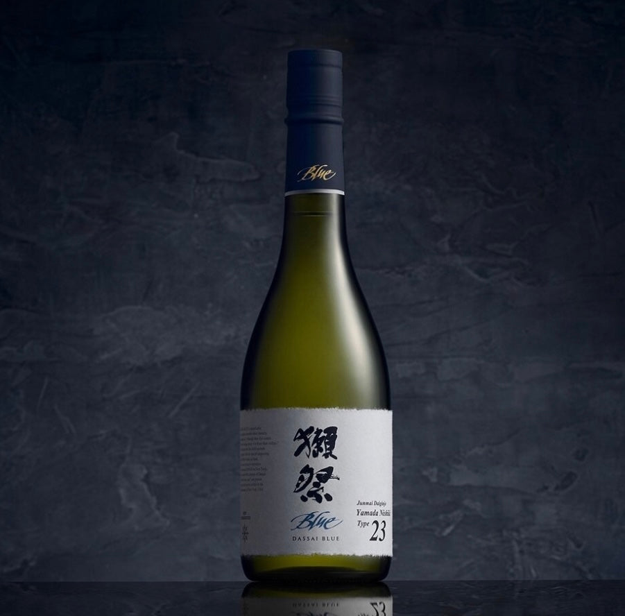 ★新登場！ニューヨークからやって来た！8/1～山口県内限定取扱い！獺祭BLUE23 from NY(720ml)※専用BOX入り