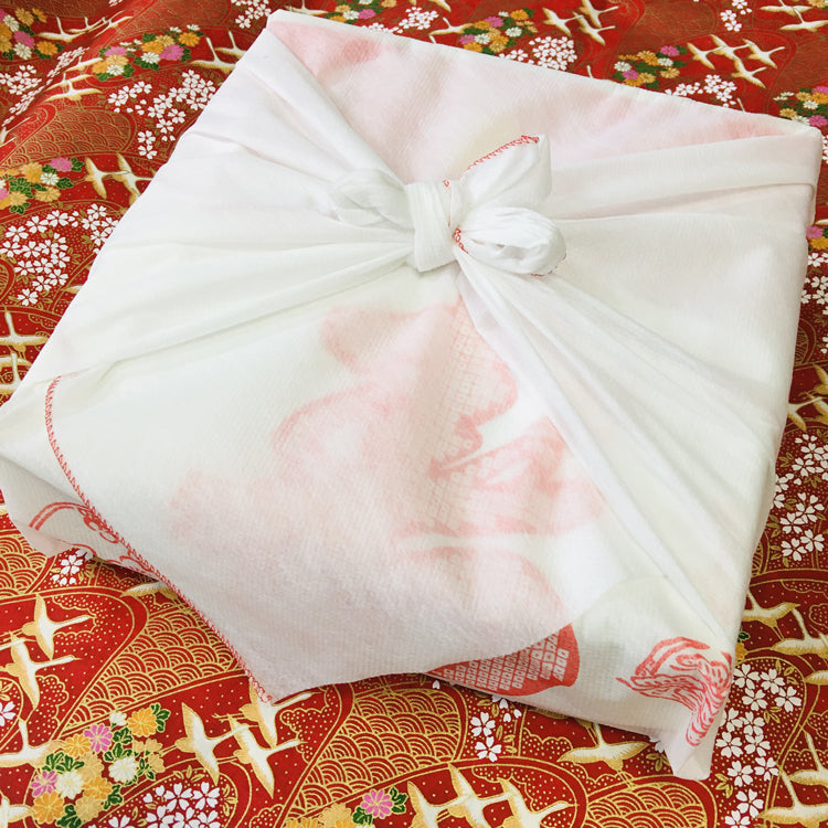 初誕生祝背負い餅（１升１枚白平餅タイプ・正味2.0kg）