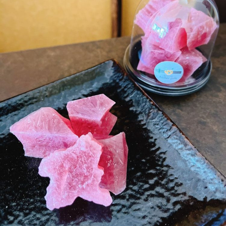 ぐんまの食材をギュッと閉じ込めた　　　食べる宝石【琥珀】