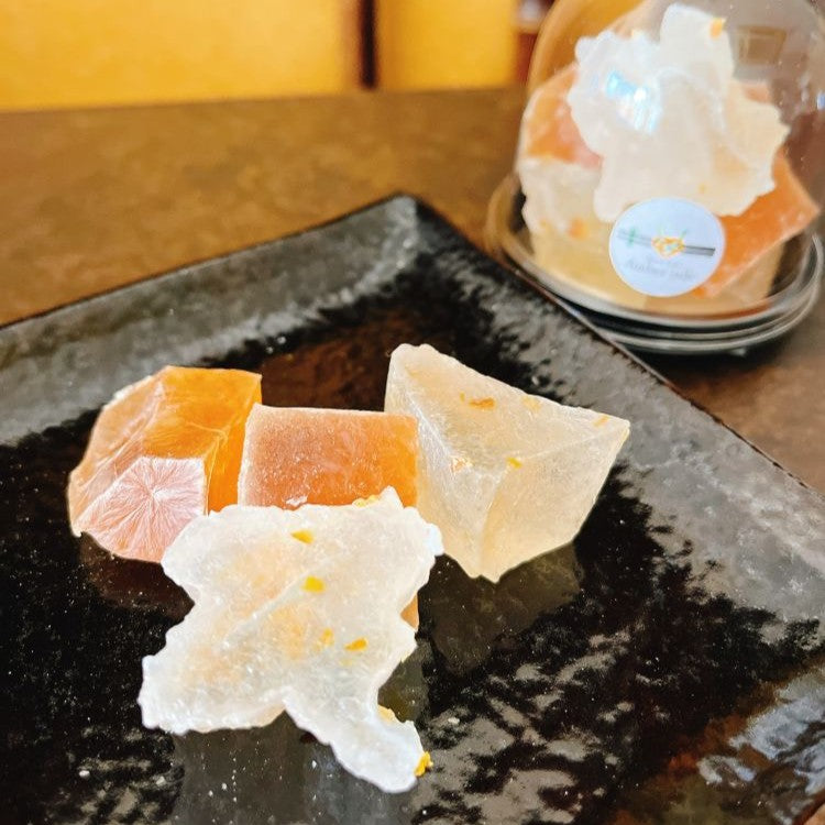 ぐんまの食材をギュッと閉じ込めた　　　食べる宝石【琥珀】