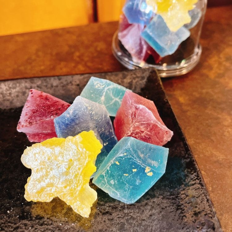 ぐんまの食材をギュッと閉じ込めた　　　食べる宝石【琥珀】