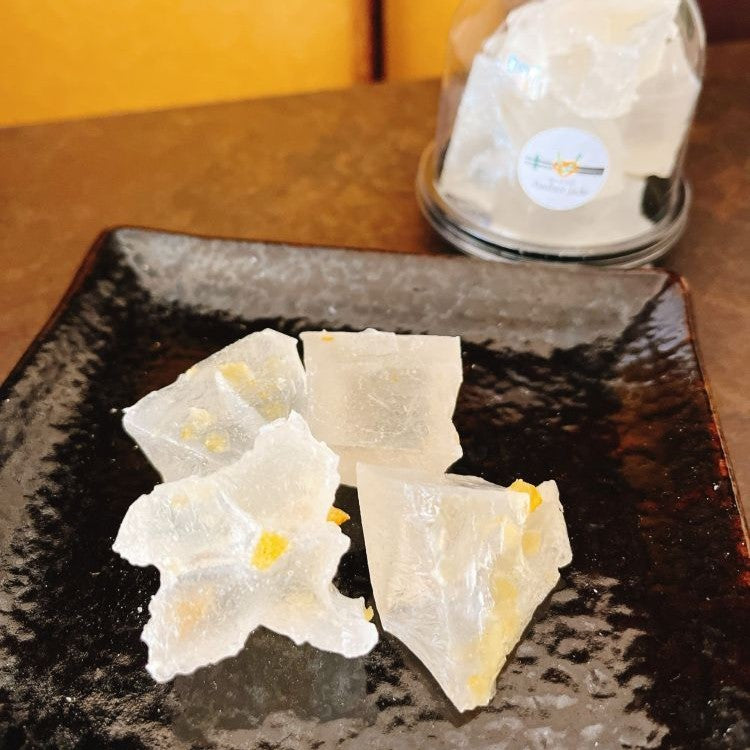 ぐんまの食材をギュッと閉じ込めた　　　食べる宝石【琥珀】