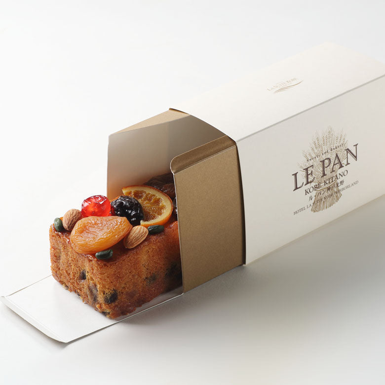 【ル・パン神戸北野】「福寿」純米吟醸のケーク オ フリュイ【スイーツ・洋菓子】