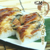 【ます寿司屋ヒロ助】鰻蒲焼きの一口押し寿司【北海道、沖縄、九州（福岡、佐賀は除く）」は発送不可】