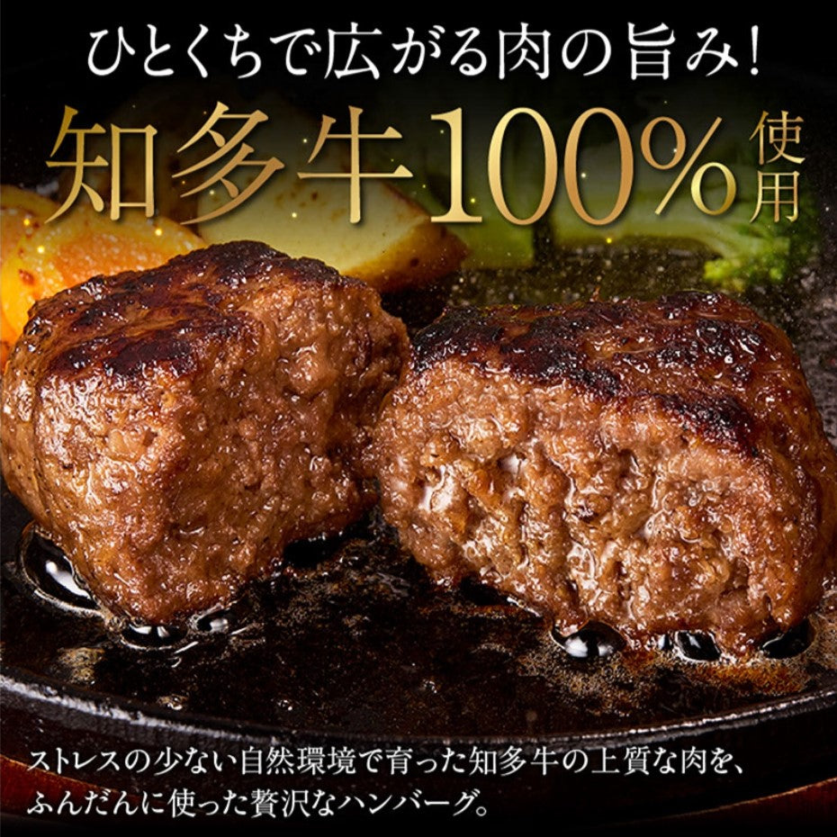 ★知多牛１００％ハンバーグ　１２０ｇ×１０個【冷凍】