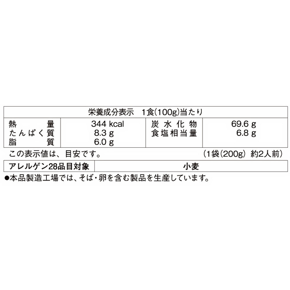 なごやきしめん亭 手延べきしめん [HN-50]