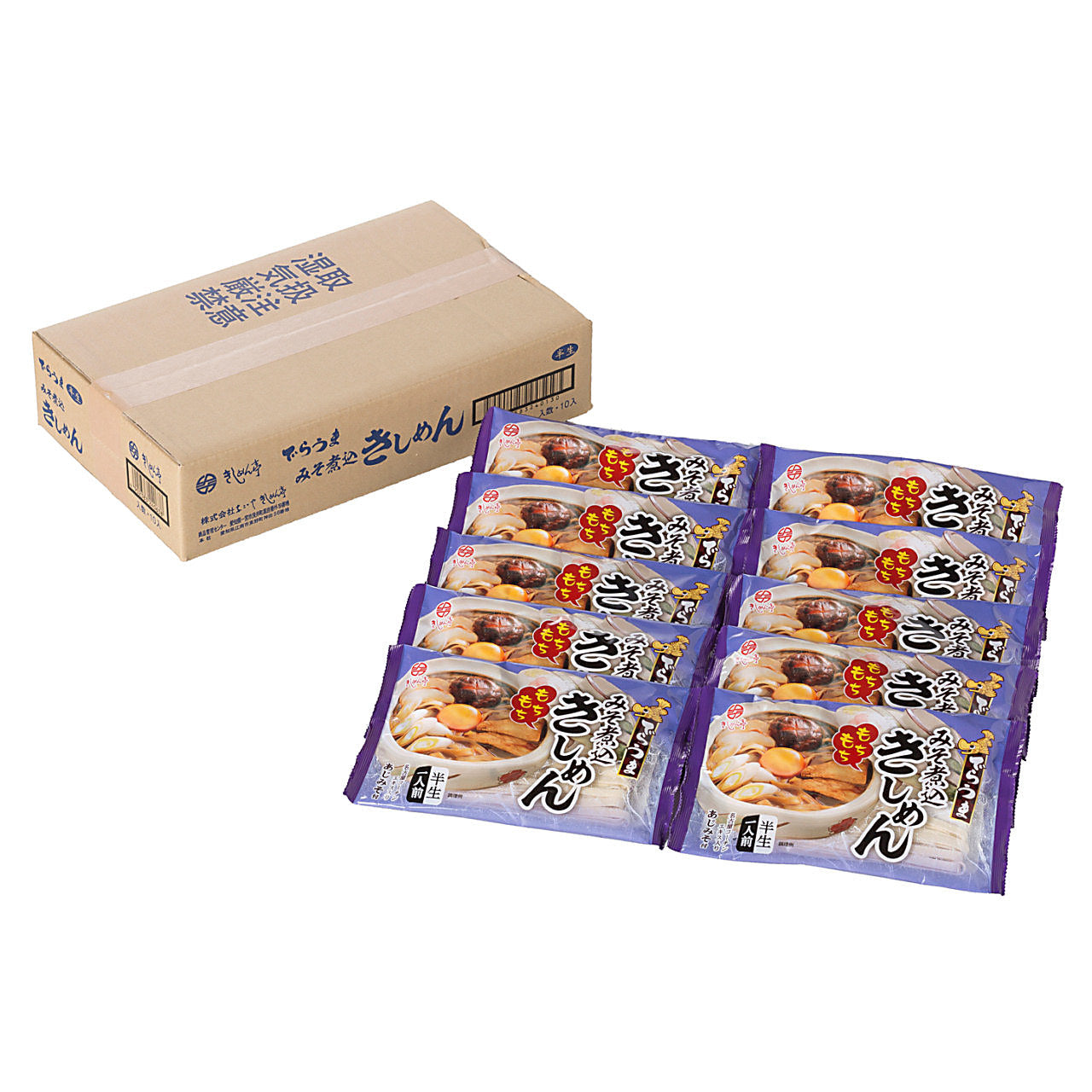 なごやきしめん亭 でらうま みそ煮込きしめん 10袋入