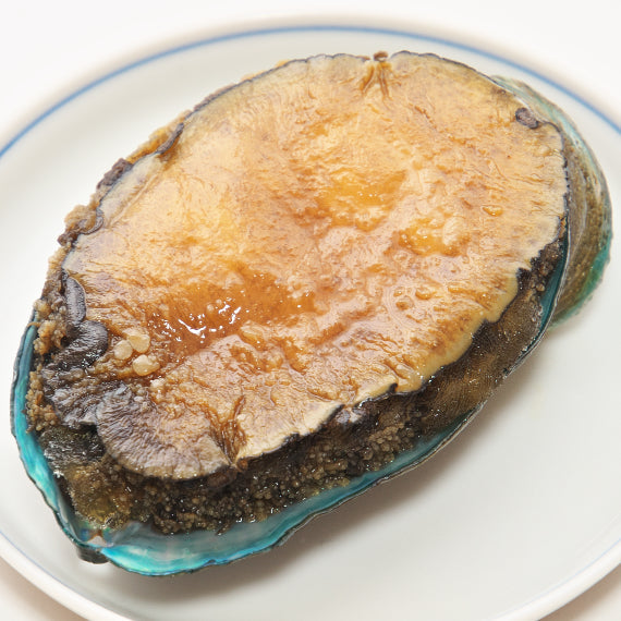 一口毎に広がるあわびと和風スープの旨味 旨煮あわび 煮貝 Lサイズ 2粒