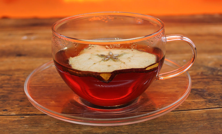 アップルティー 紅茶 ティーバッグ りんご 2袋 食べれるフルーツティー ドライフルーツ 和紅茶 ギフト ポット 国産 甘味料不使用 香料不使用