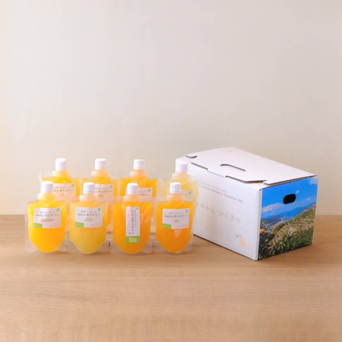 みかん寒天ゼリーセット 150g