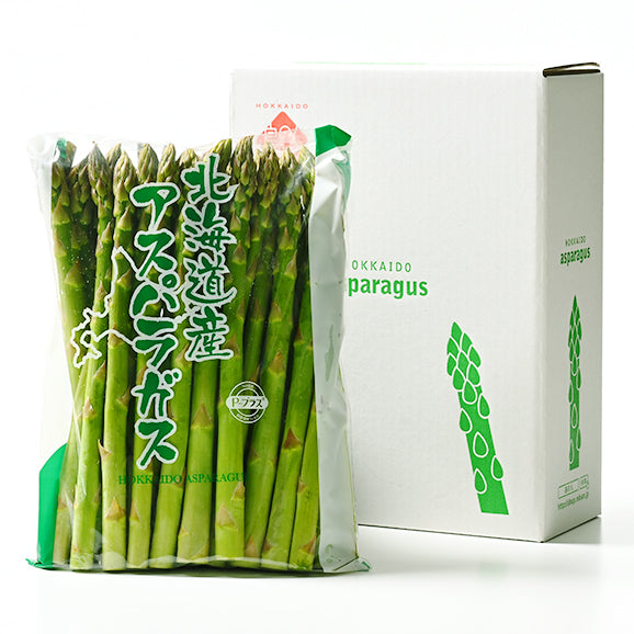 北海道 富良野産 朝もぎハウスグリーンアスパラ L-3L混サイズ【訳あり】【送料無料】
